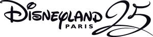 Disneyland Paris 25th anniversary Logo Vector