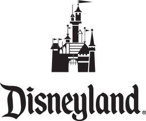 Disneyland with icon Logo Vector
