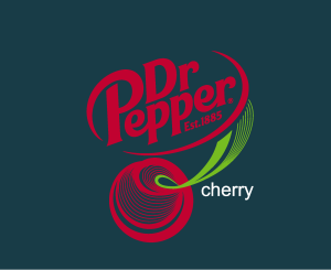 Dr Pepper Cherry Logo Vector