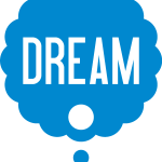 Dream blue Logo Vector