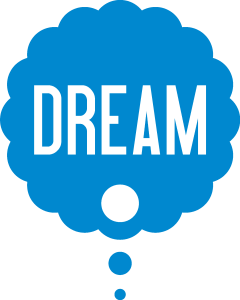 Dream blue Logo Vector