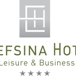 Elefsina Hotel Logo Vector