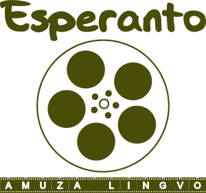 Esperanto Amuza Lingvo Logo Vector