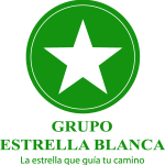 Estrella Blanca Logo Vector