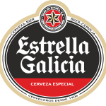 Estrella Galicia RED Logo Vector