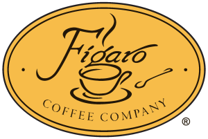 Figaro Coffee Logo Vector