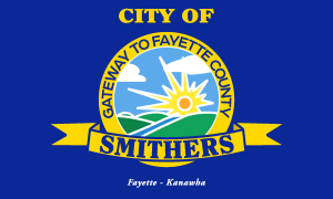 Flag of Smithers, West Virginia Logo Vector