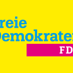 Flag of the Free Democratic Party of Germany Logo Vector