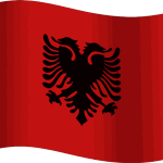 Flamuri Shqiptar Logo Vector