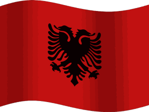 Flamuri Shqiptar Logo Vector