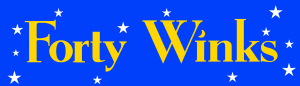 Forty Winks Logo Vector