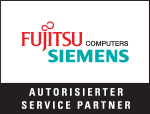 Fujitsu Siemens Computers Autorisierter Service Partner Logo Vector
