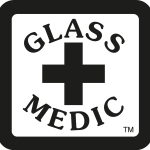 Glass Medic Logo Vector