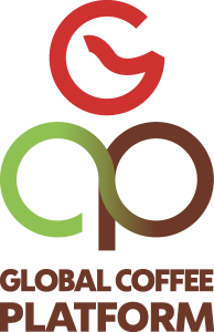 Global Coffee Platform Logo Vector