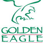 Golden Eagle Golf Club Logo Vector