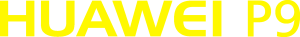 HUAWEI P9 yellow Logo Vector