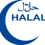 Halal Blue Logo Vector