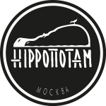 Hippopotam Logo Vector