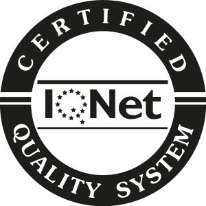 IQNET Certified Quality System Logo Vector