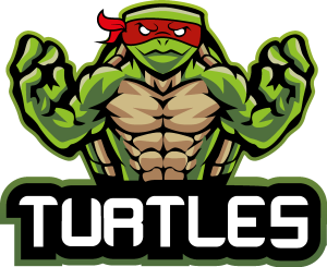 Ilustração Turtles Logo Vector