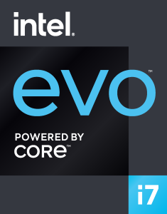 Intel Evo Powered by Core i7 Logo Vector