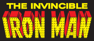 Iron Man vintage Logo Vector