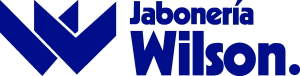 Jaboneria Wilson Fondo Azul Logo Vector