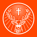 Jagermeister White Icon Logo Vector