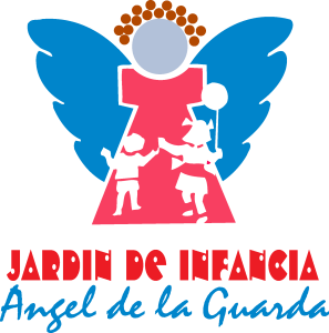 Jardin De Infancia Angel De La Guarda Logo Vector