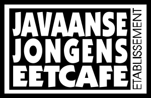 Javaanse Jongens Eetcafe Logo Vector