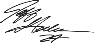 Jeff Gordon Signature Logo Vector