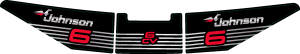 Johnson Outboard 6cv Decals Logo Vector