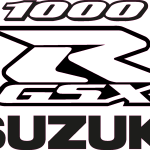 KIT PEGATINAS Suzuki GSX R1000 Logo PNG Vector