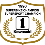 Kawasaki SUperbike 1990 Logo Vector