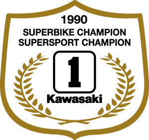 Kawasaki SUperbike 1990 Logo Vector