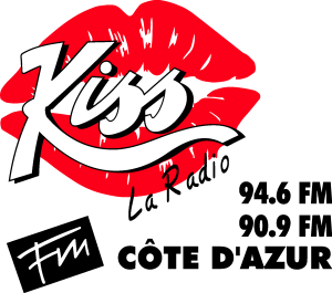 Kiss Radio Logo Vector