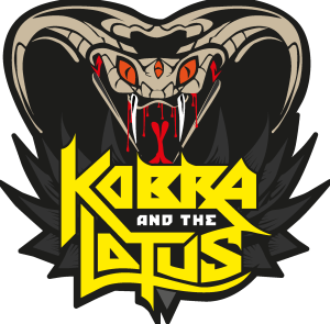 Kobra and the Lotus Logo Vector