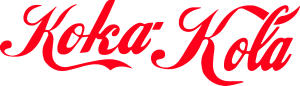 Koka Kola Coca Cola Cyrillic Logo Vector