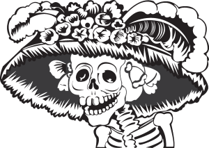 La Catrina Logo Vector