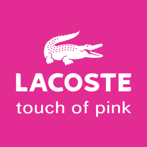 Lacoste touch of pink Logo Vector