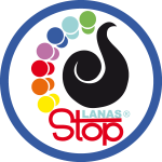 Lanas Stop Logo Vector