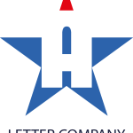 Letter A and Star Logo Vector