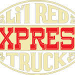 Lil Red Express Truck Logo Vector