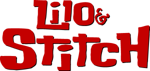 Lilo & Stitch Wordmark Logo Vector