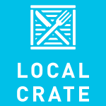 Local Crate Logo Vector