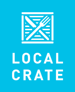 Local Crate Logo Vector