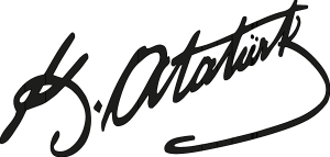 M Kemal Atatürk s Signature Logo Vector