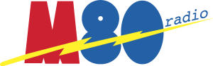 M80 Radio Logo Vector