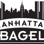 Manhattan Bagel Logo Vector