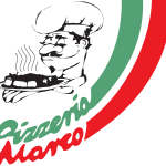 Marco Pizzeria Logo Vector